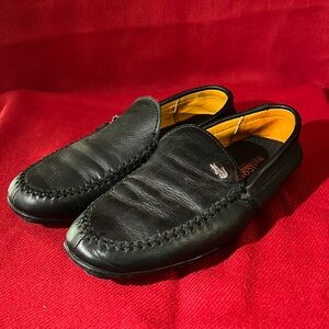 Lacoste inspired Leather Loafer